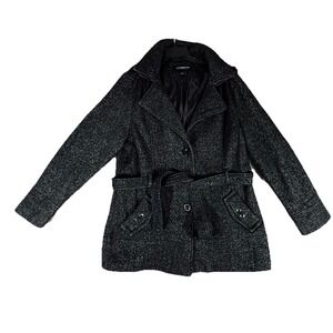 Liz Claiborne‎ Outerwear Black And White XL Coat